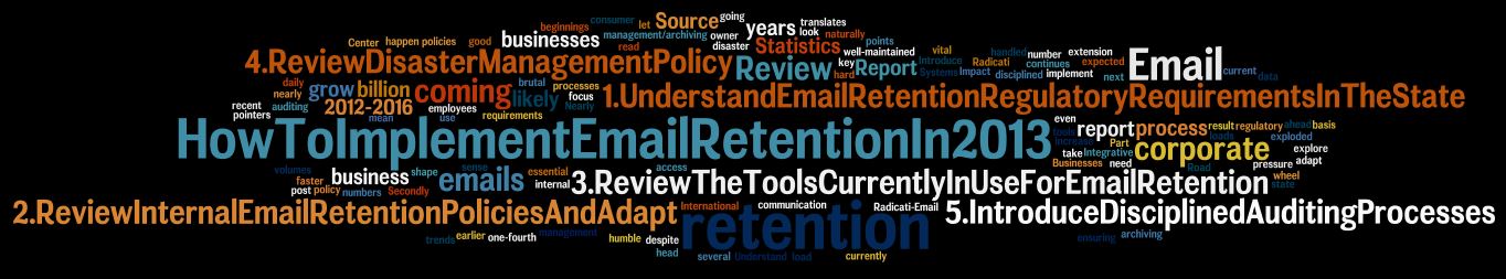 How to Implement Email Retention Policy in the Workplace – Part II