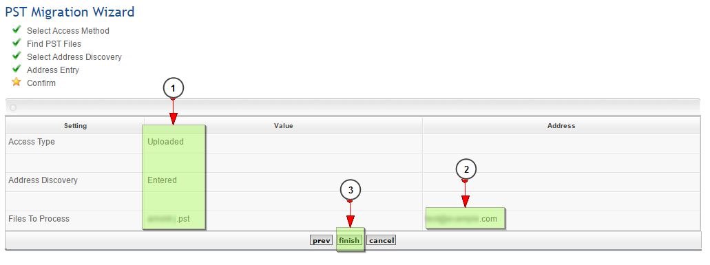 Migration Summary before starting