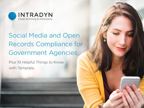 Social Media & Open Records Compliance for Government Agencies