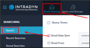 Intradyn Email Viewing