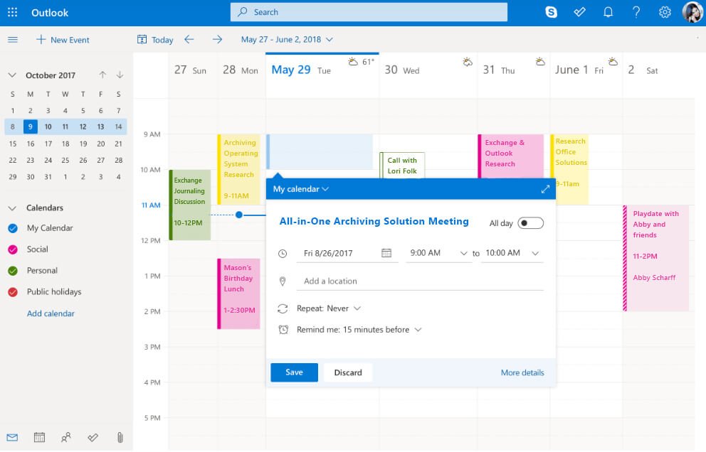 Outlook vs. Gmail for Business