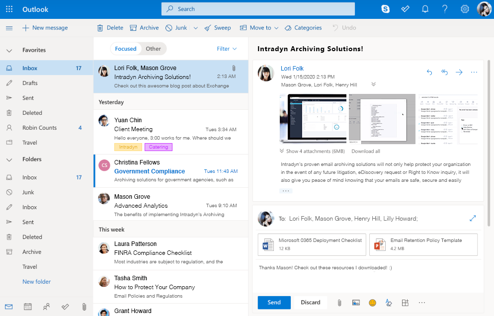 Microsoft Outlook for business - Microsoft