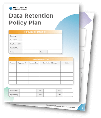 Build Strong Retention Policies That Keep Your Data Safe Get started with our data retention policy template.