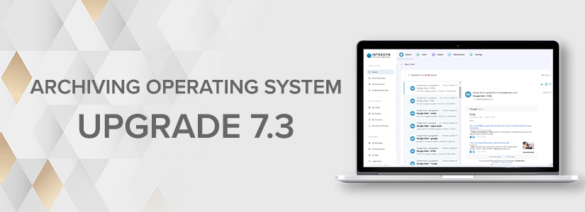 Archiving Operating System (AOS) 7.3 Release Notes